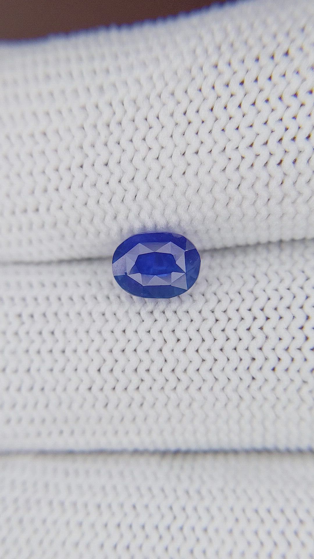 1.49 Ct. Blue Sapphire from Ceylon (Sri Lanka) Size Video