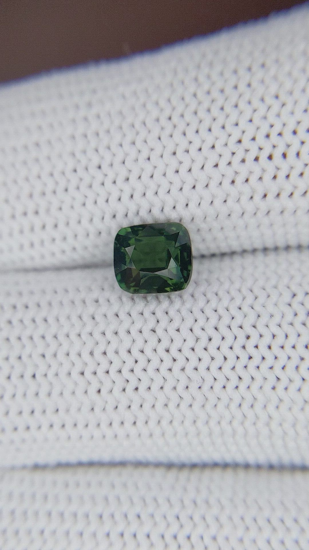 1.72 Ct. Green Sapphire from Madagascar Size Video