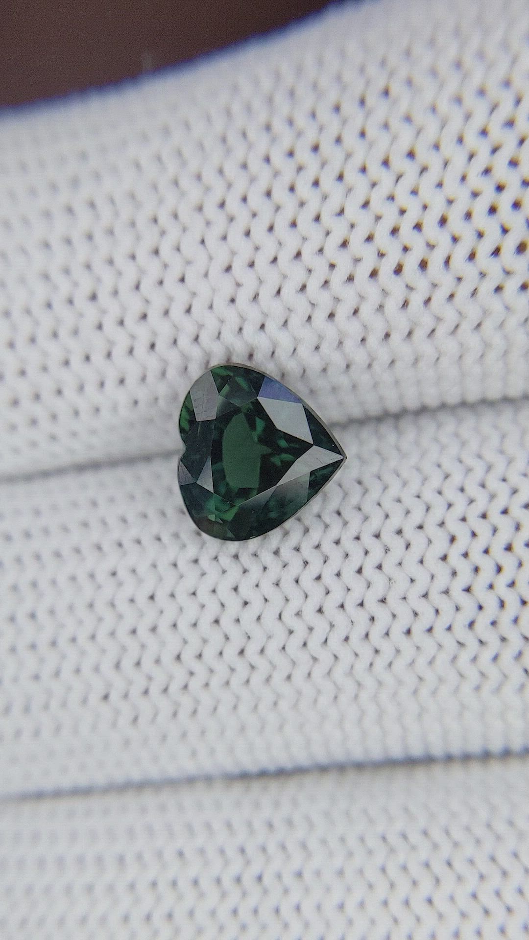 2.65 Ct. Bluish Green Sapphire from Madagascar Size Video