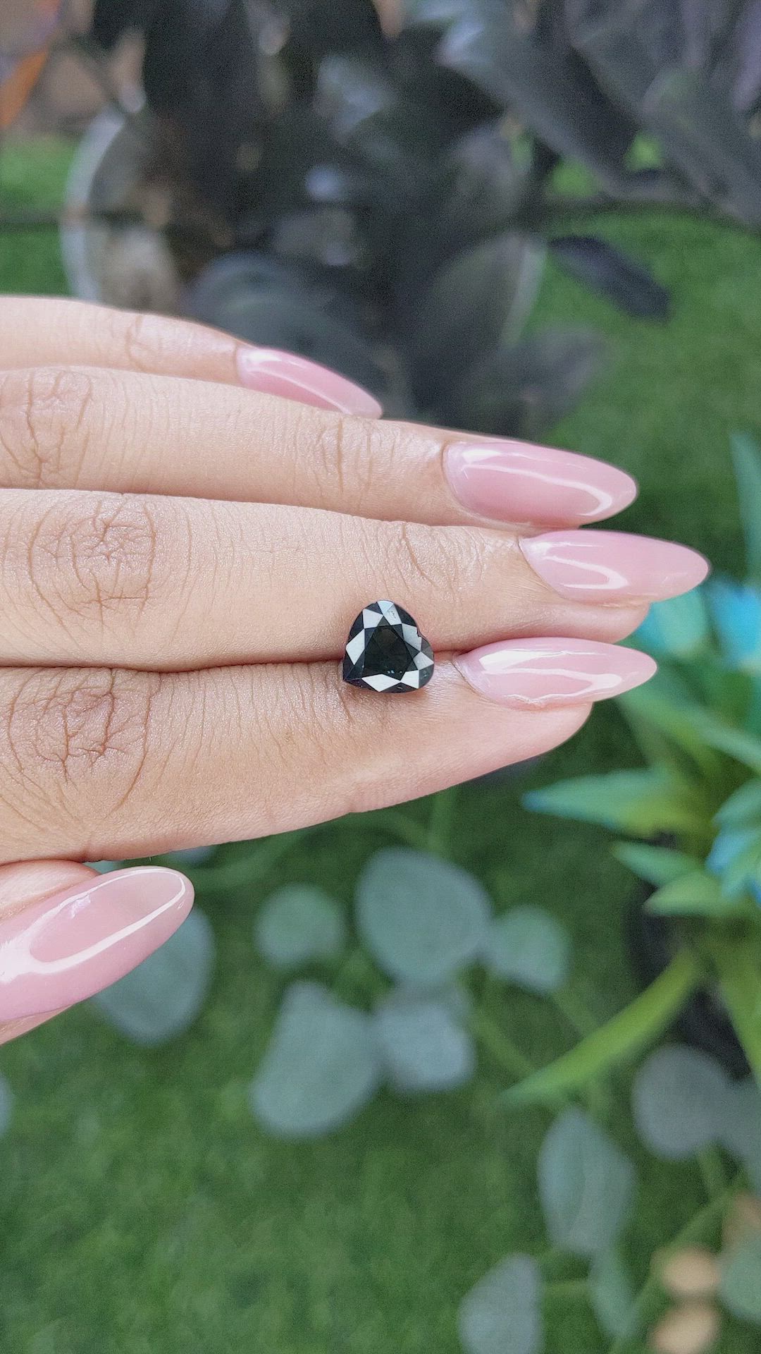 2.65 Ct. Bluish Green Sapphire from Madagascar Size Video