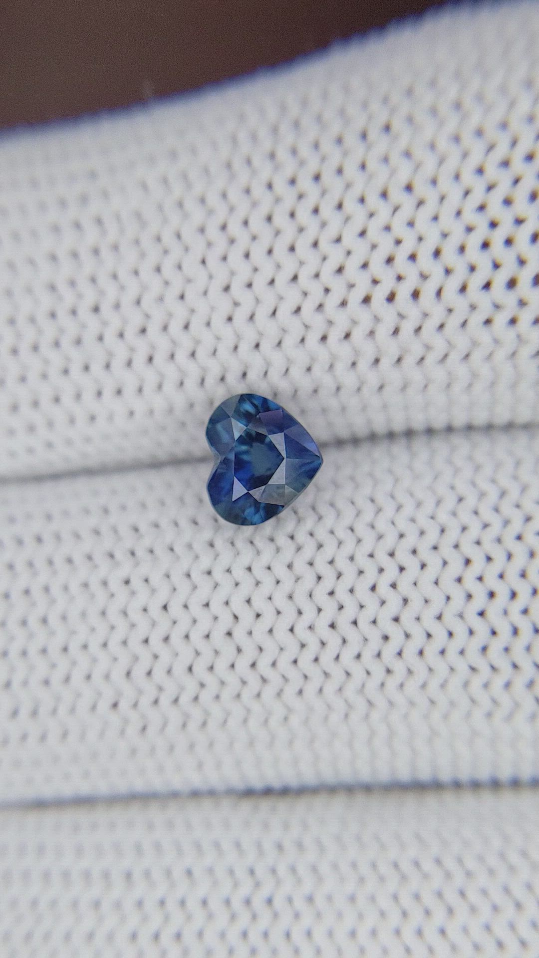 0.93 Ct. Blue Sapphire from Madagascar Size Video