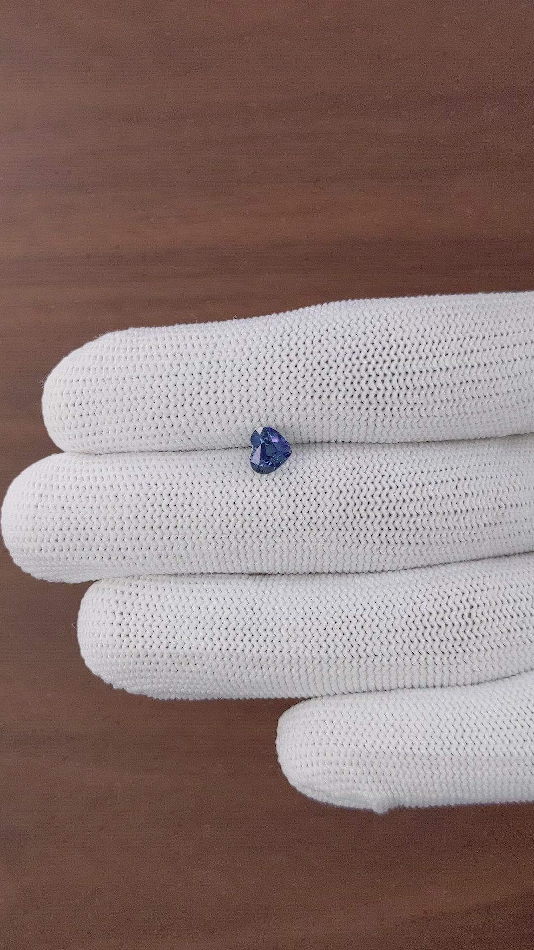 0.93 Ct. Blue Sapphire from Madagascar Size Video