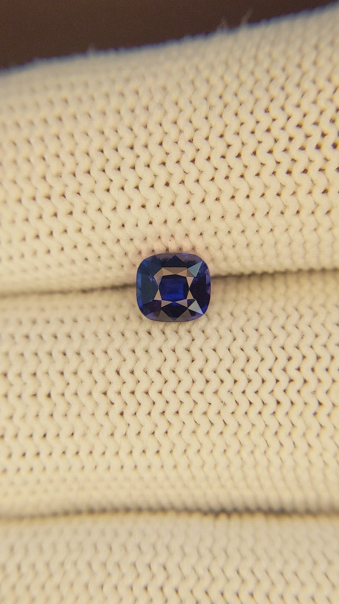 0.84 Ct. Color Change Sapphire from Tanzania Size Video