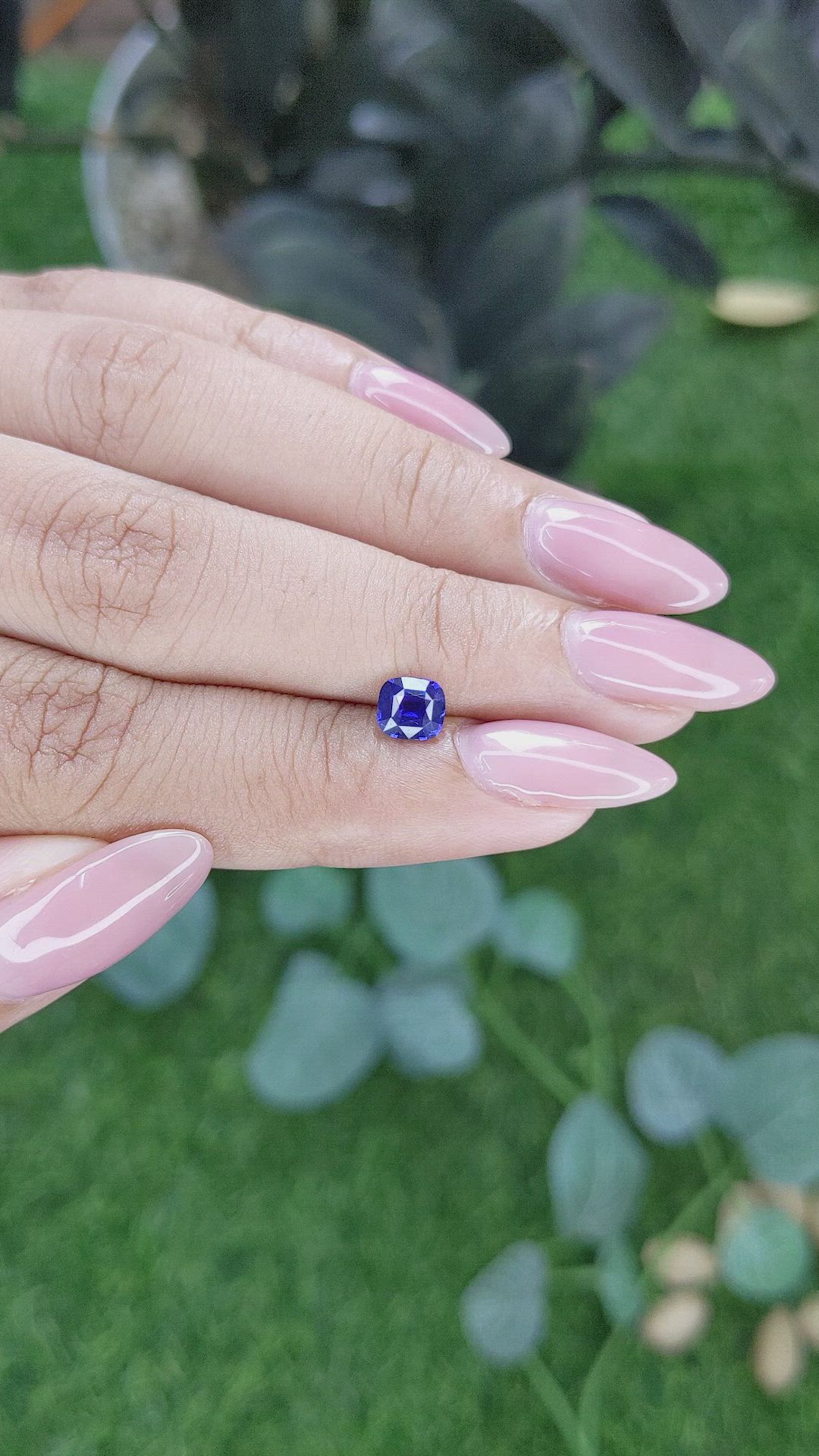 0.84 Ct. Color Change Sapphire from Tanzania Size Video