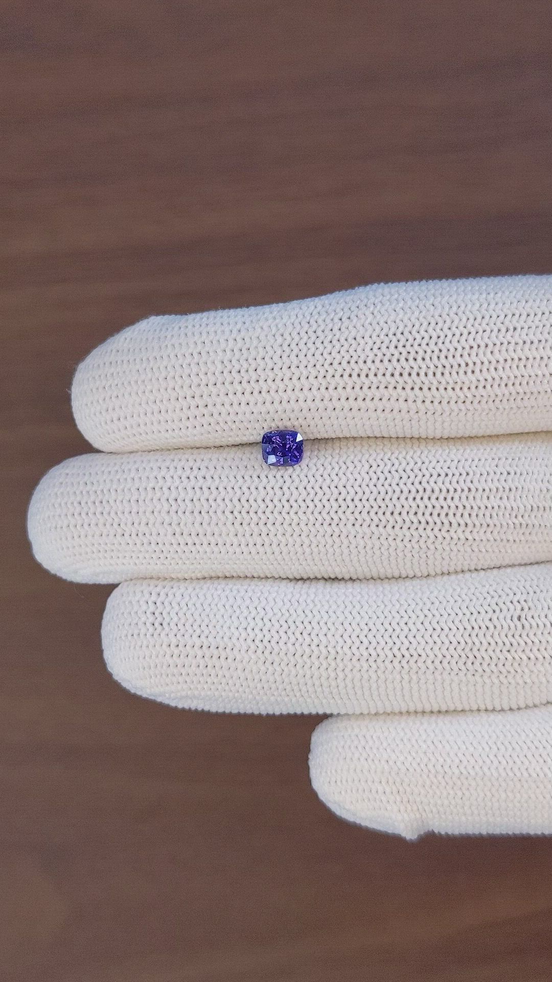 0.83 Ct. Color Change Sapphire from Tanzania Size Video