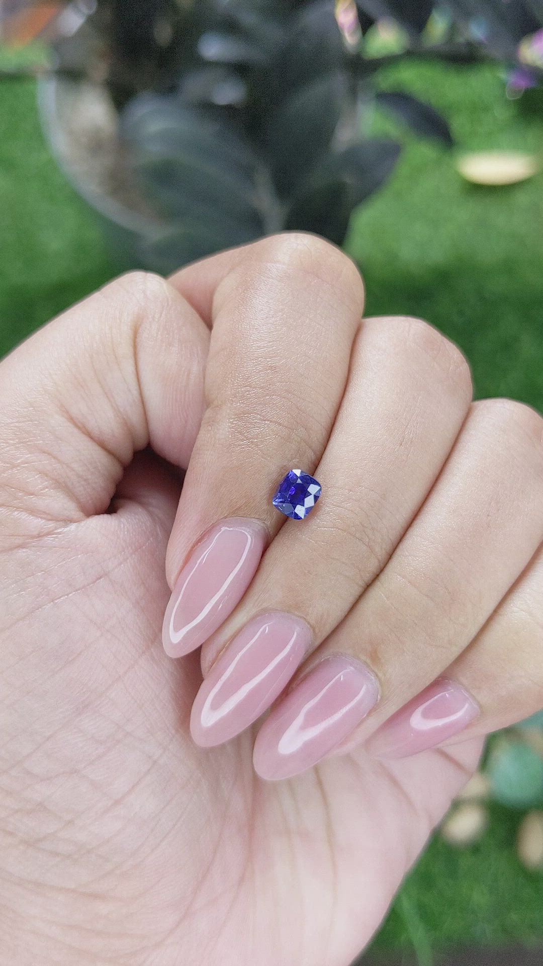 0.83 Ct. Color Change Sapphire from Tanzania Size Video