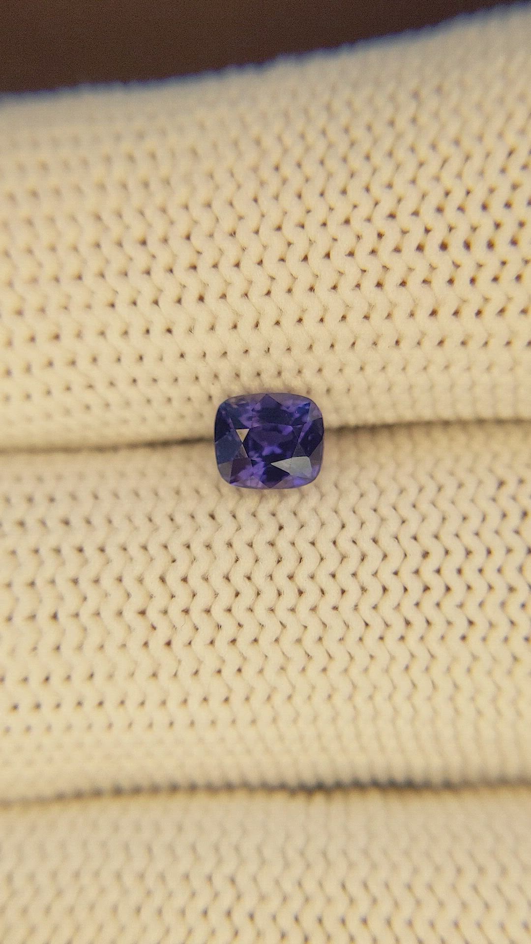 0.83 Ct. Color Change Sapphire from Tanzania Size Video