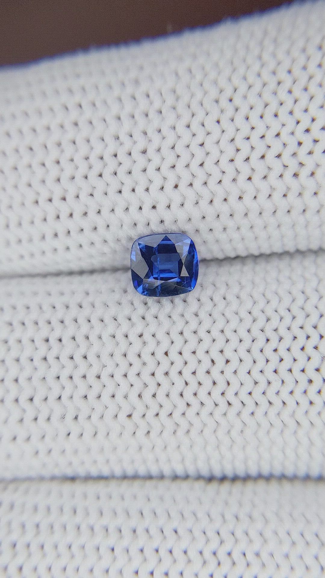 0.62 Ct. Blue Sapphire from Tanzania Size Video
