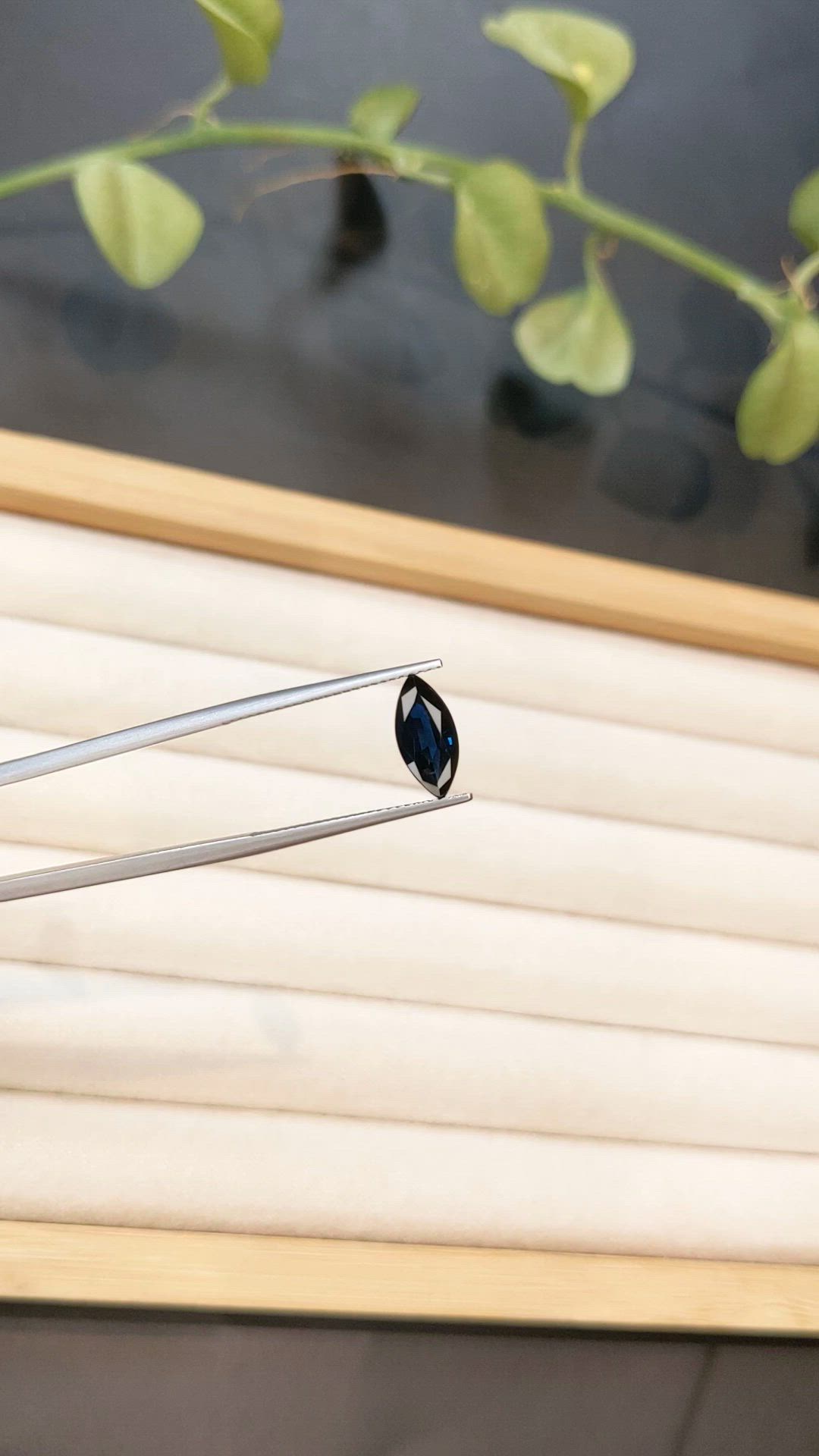 1.69 Ct. Blue Sapphire from Australia Size Video