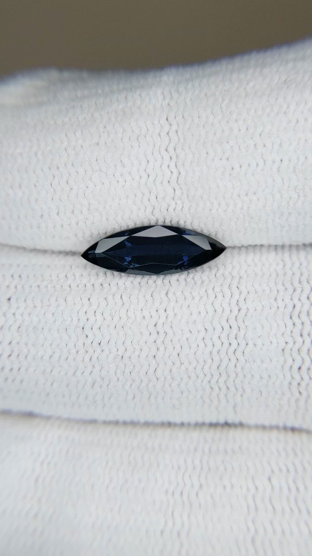 1.59 Ct. Blue Sapphire from Australia Size Video