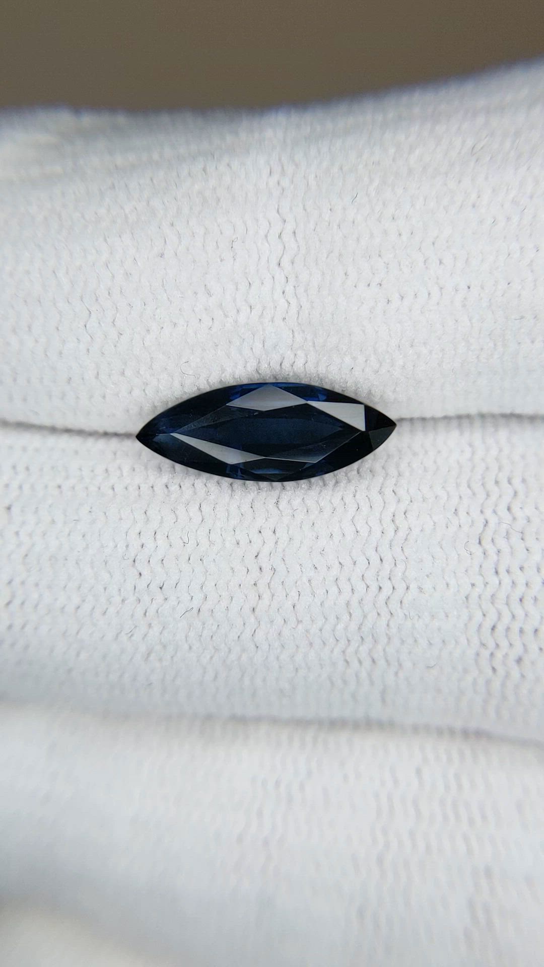 2.45 Ct. Blue Sapphire from Australia Size Video