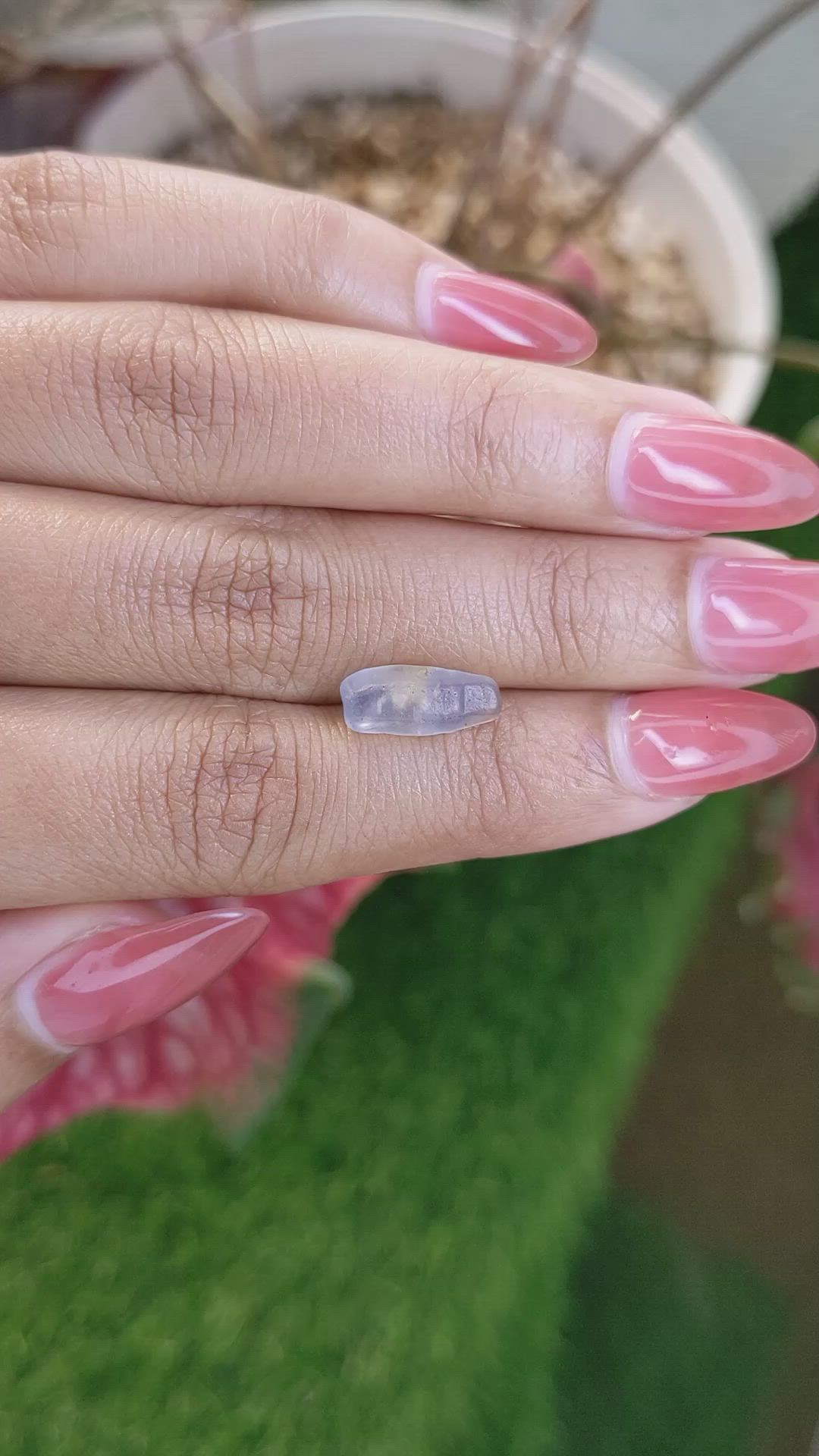 3.82 Ct. Blue Sapphire from Ceylon (Sri Lanka) Size Video