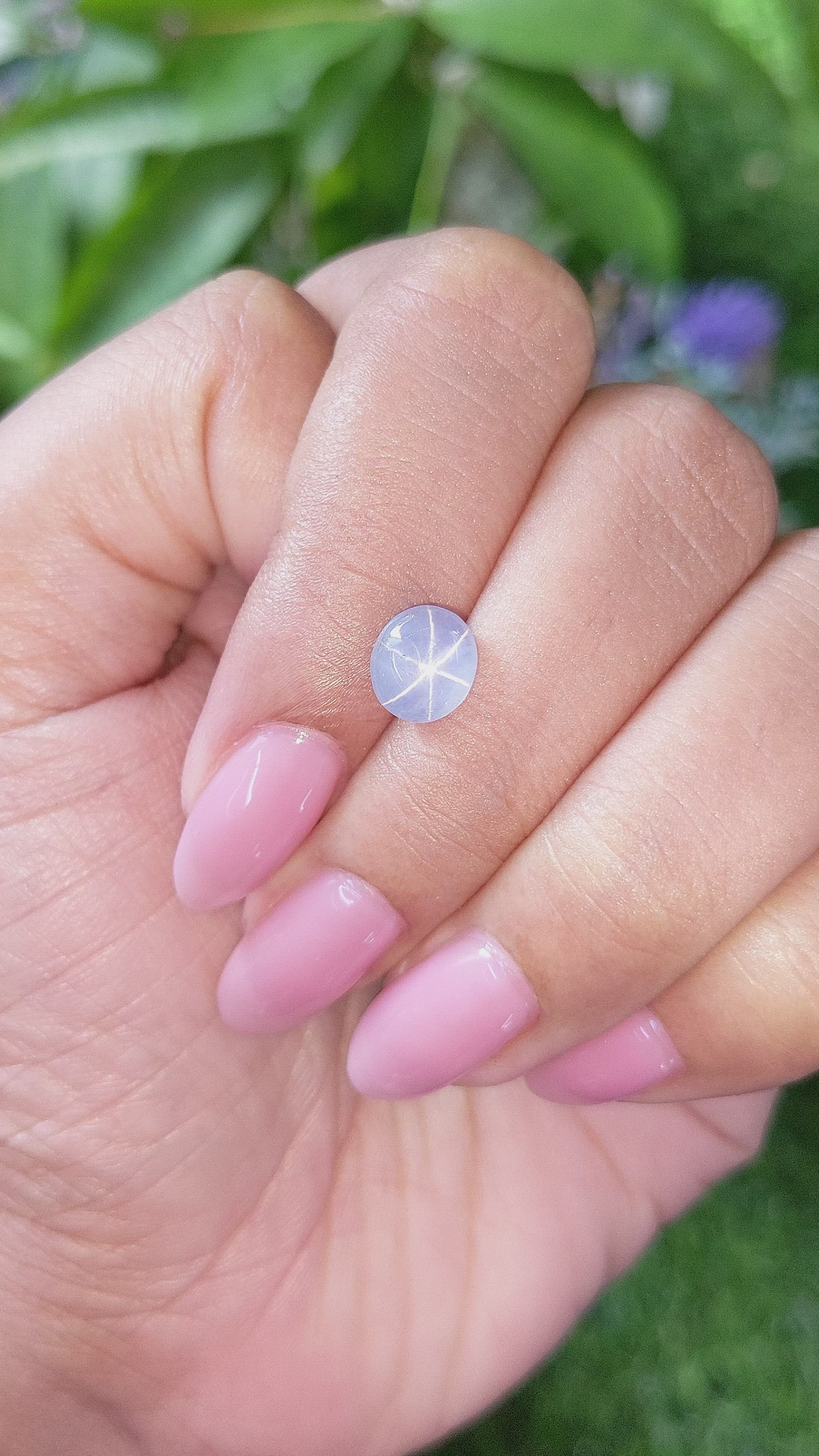 2.32 Ct. Blue Star Sapphire from Ceylon (Sri Lanka) Size Video