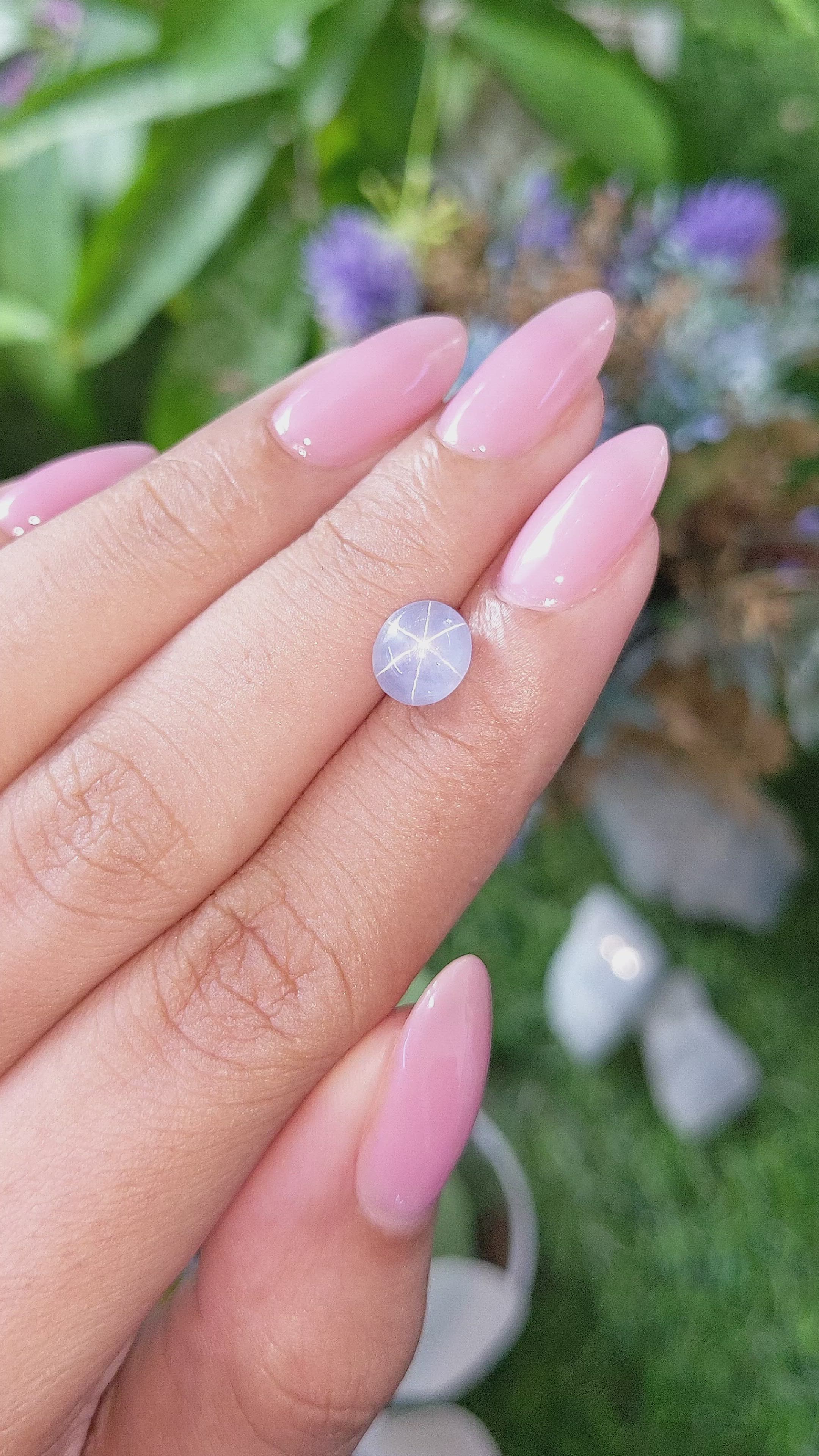 2.32 Ct. Blue Star Sapphire from Ceylon (Sri Lanka) Size Video