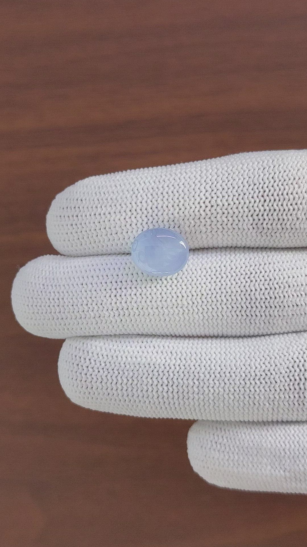 5.05 Ct. Blue Star Sapphire from Ceylon (Sri Lanka) Size Video