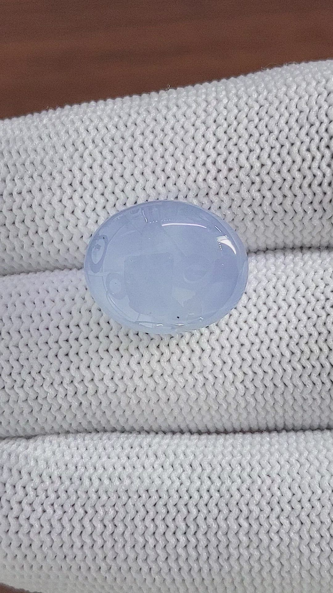 17.37 Ct. Blue Star Sapphire from Ceylon (Sri Lanka) Size Video