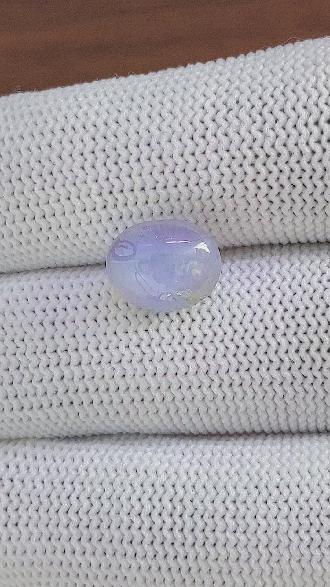6.09 Ct. Bluish Grey Star Sapphire from Ceylon (Sri Lanka) Size Video