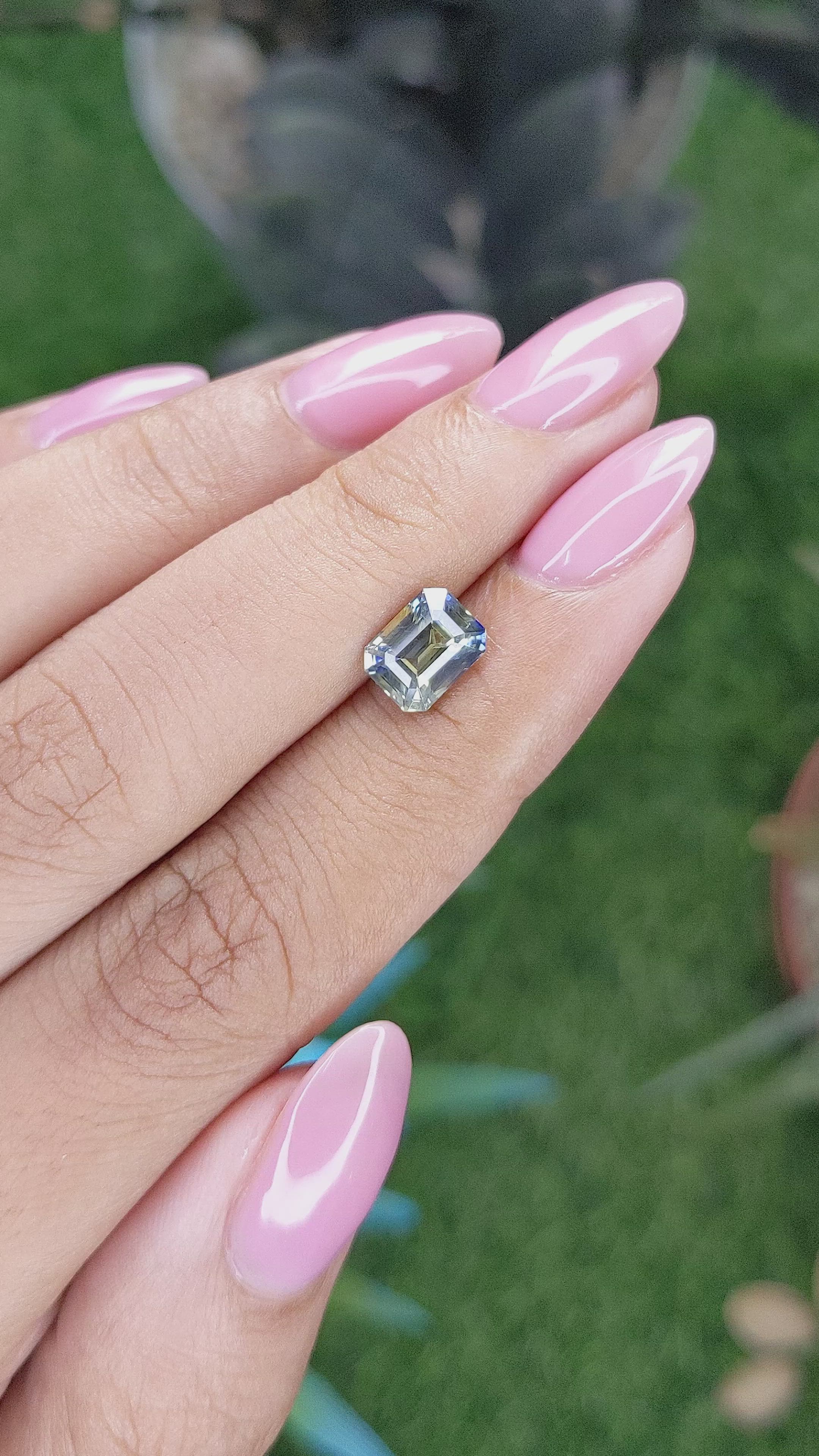 2.02 Ct. Bi Color Sapphire from Tanzania Size Video