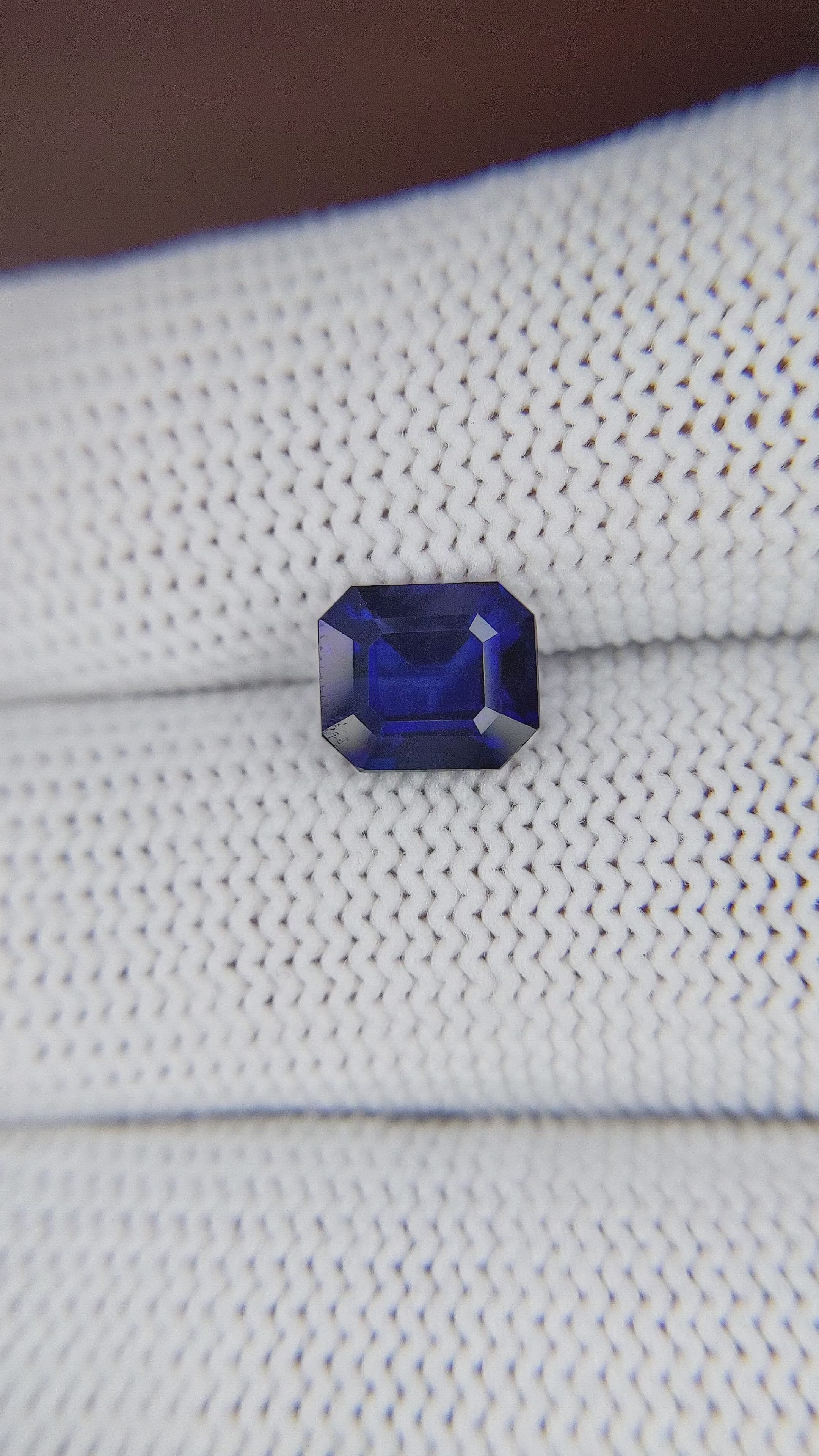 2.23 Ct. Blue Sapphire from Tanzania Size Video