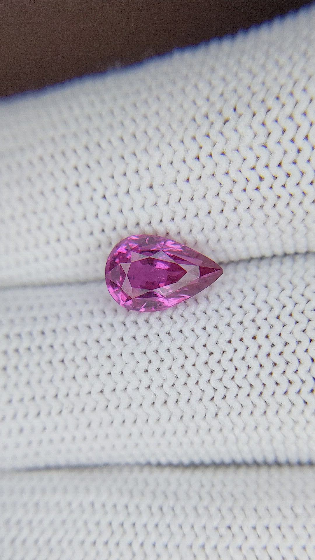 2.14 Ct. Purplish Pink Sapphire from Tanzania Size Video