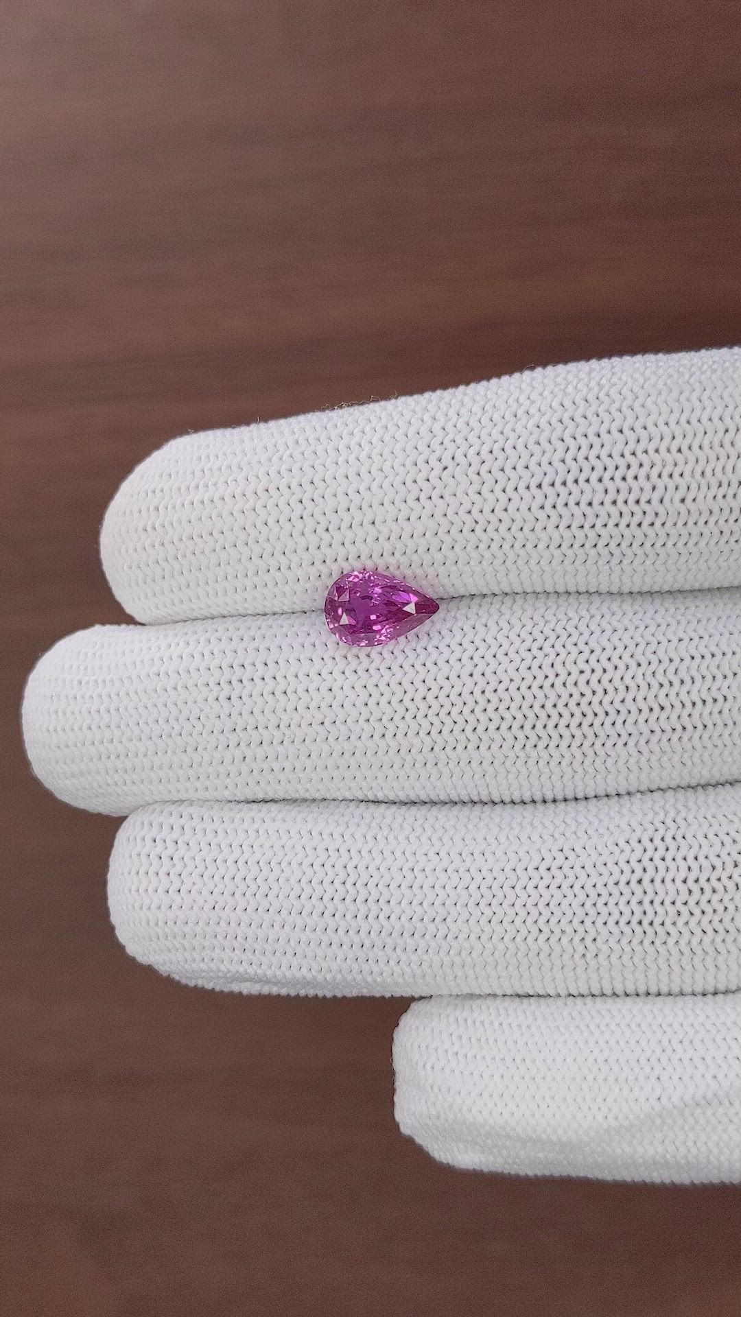 2.14 Ct. Purplish Pink Sapphire from Tanzania Size Video