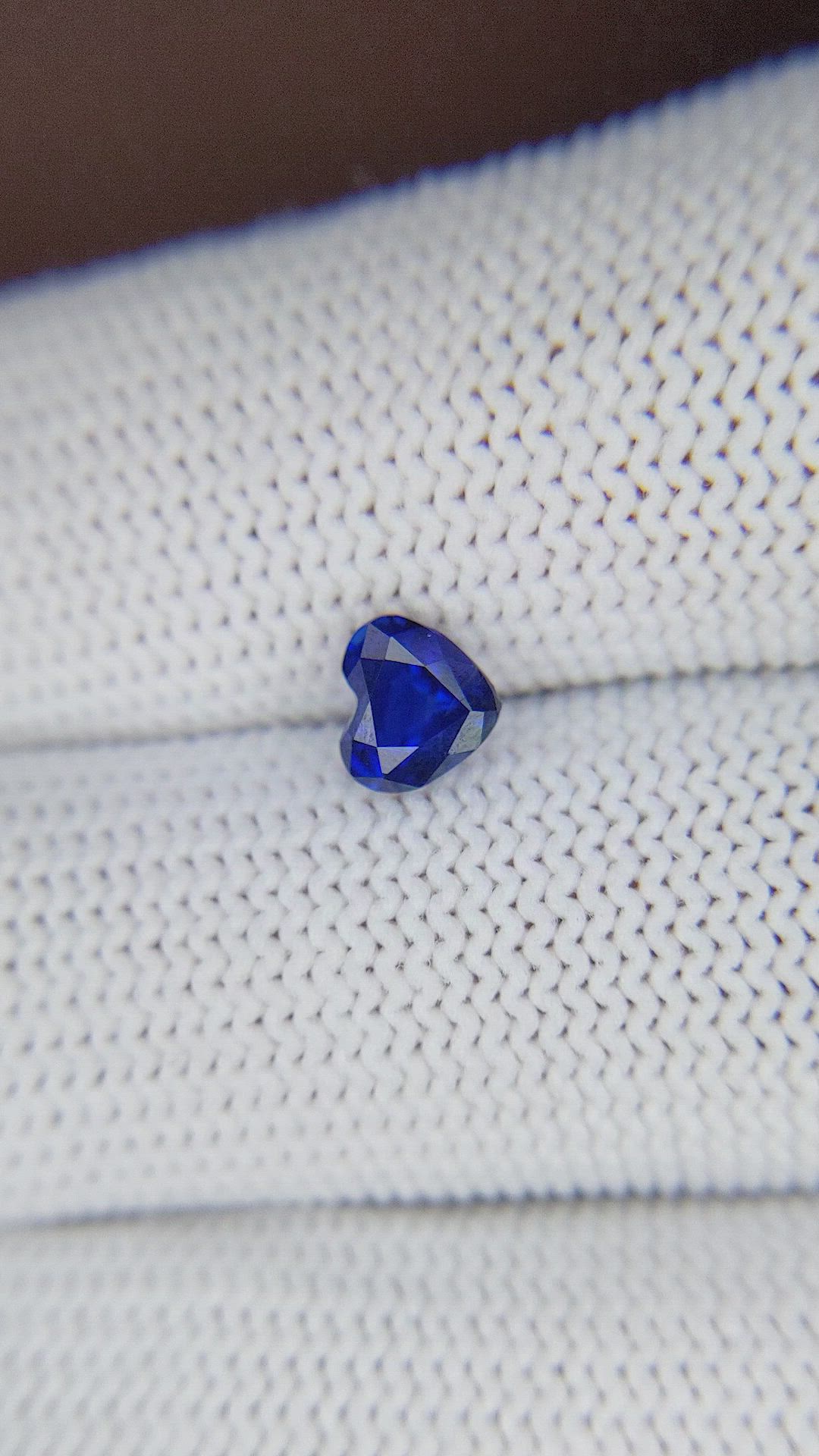 0.87 Ct. Blue Sapphire from Tanzania Size Video
