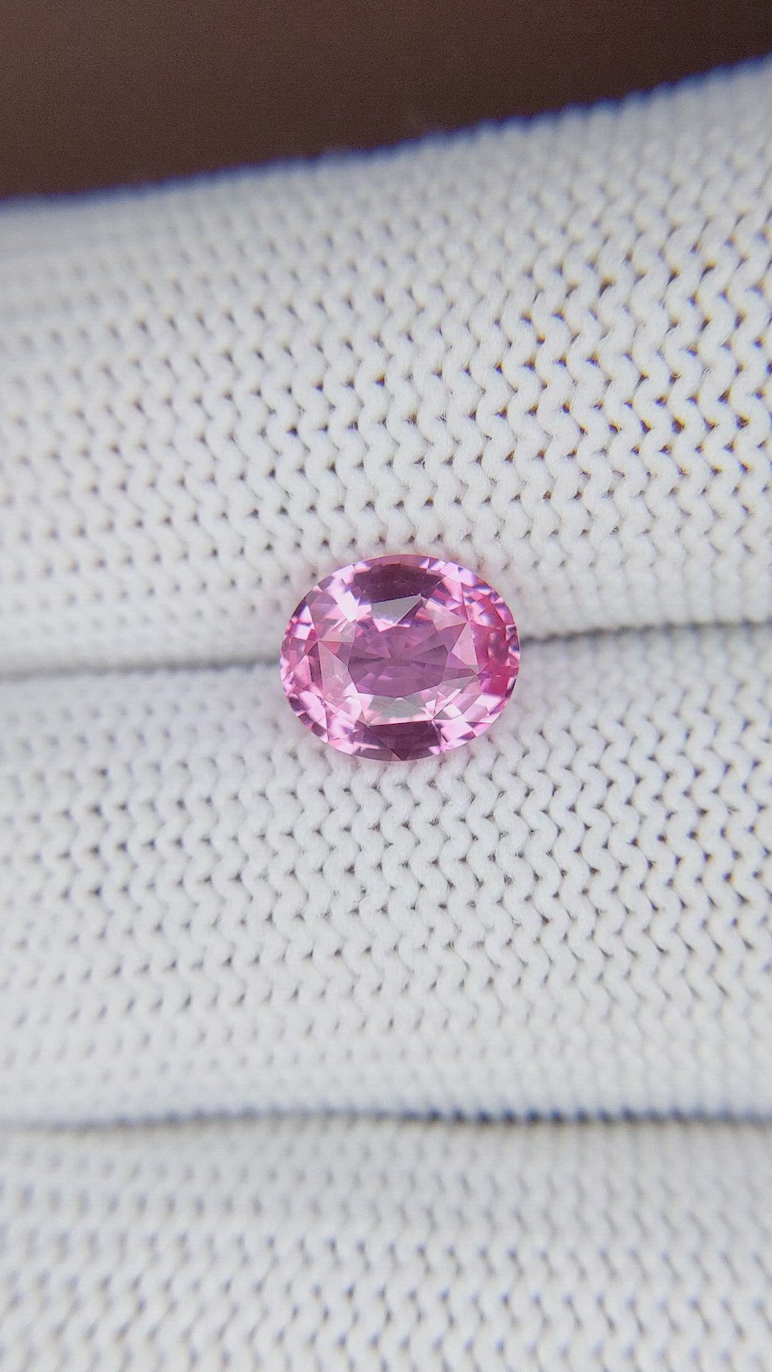 2.03 Ct. Pink Sapphire from Tanzania Size Video