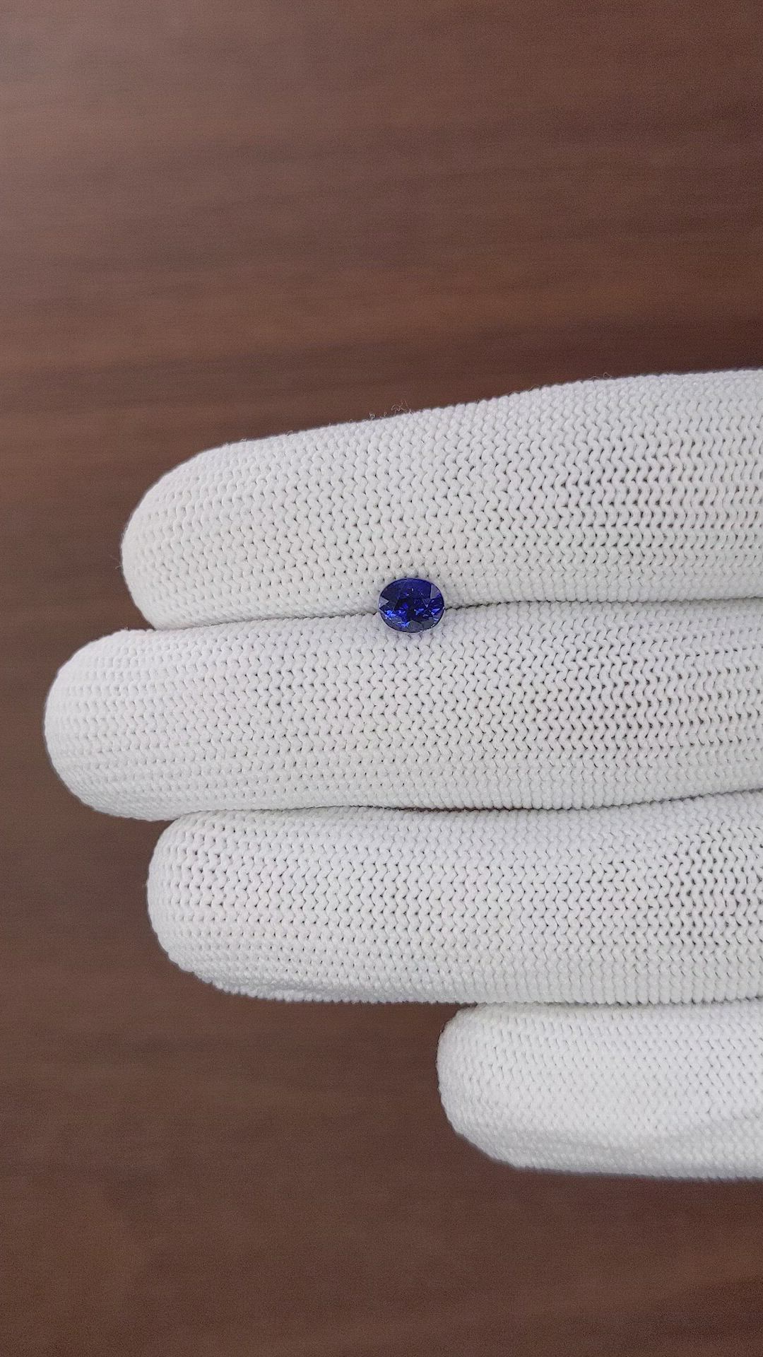 0.92 Ct. Blue Sapphire from Tanzania Size Video