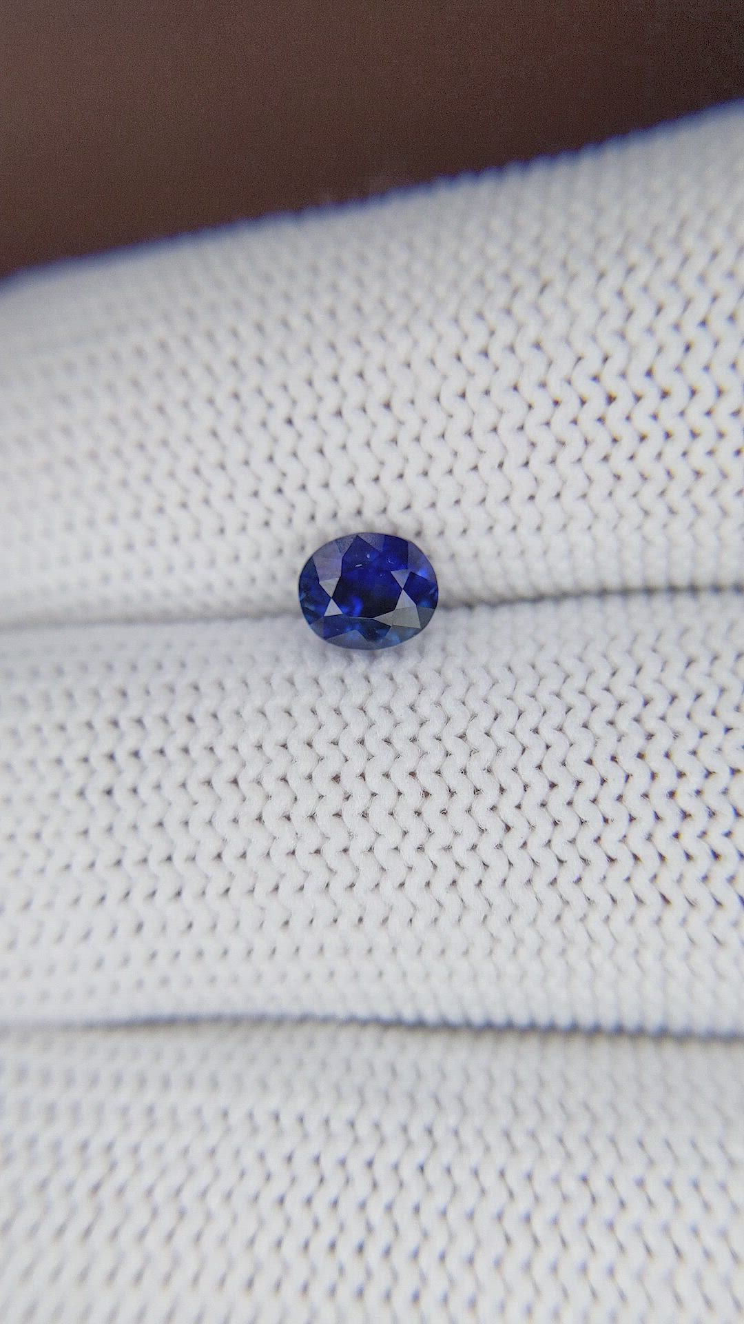 0.92 Ct. Blue Sapphire from Tanzania Size Video