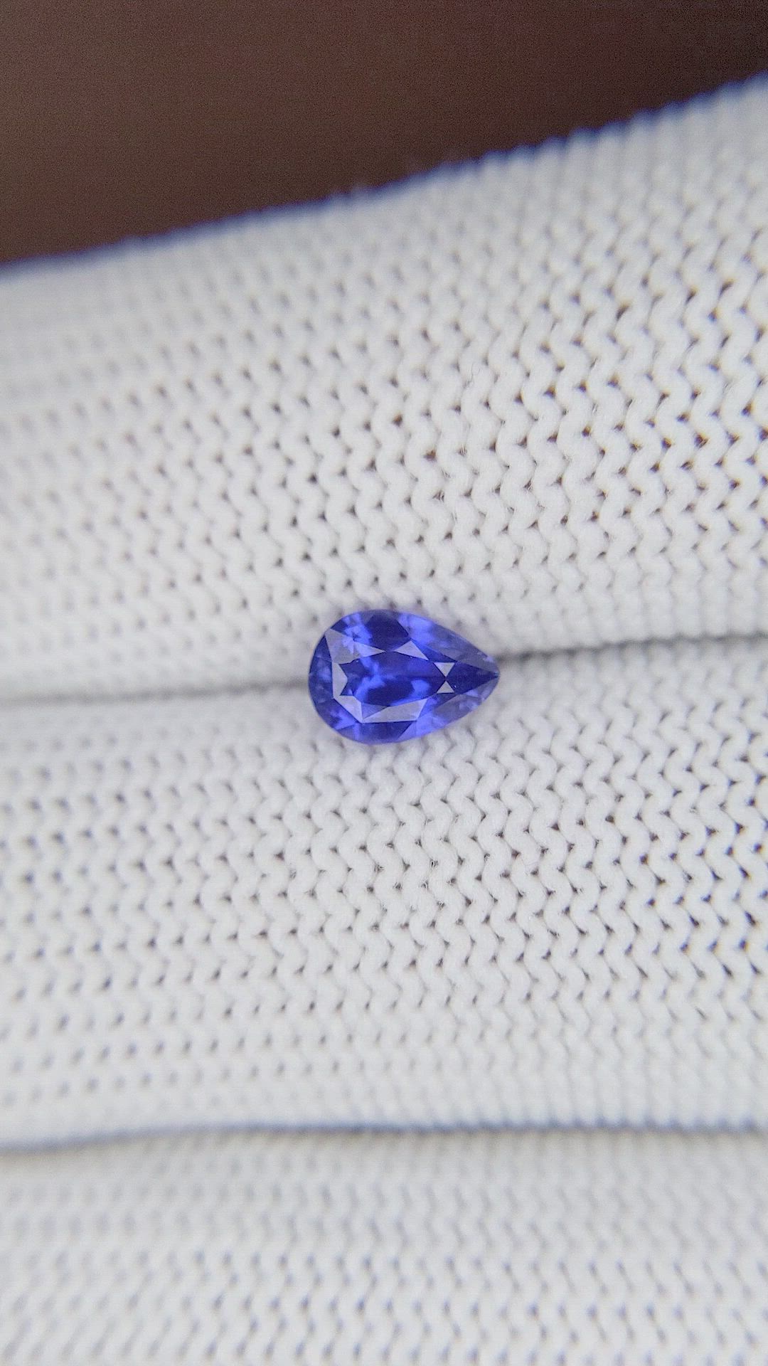 0.94 Ct. Blue Sapphire from Tanzania Size Video