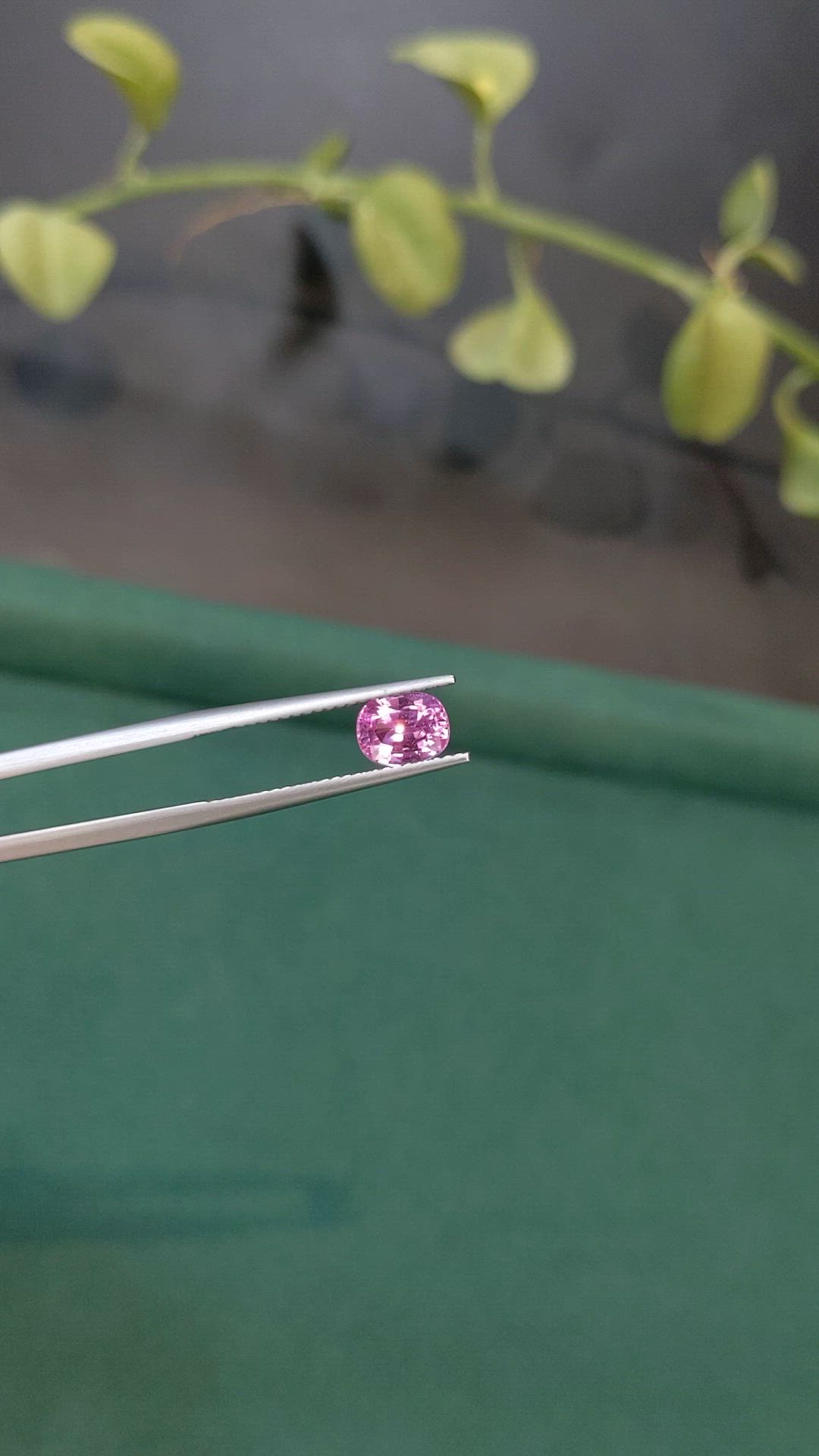 1.42 Ct. Padparadscha Sapphire from Madagascar Size Video