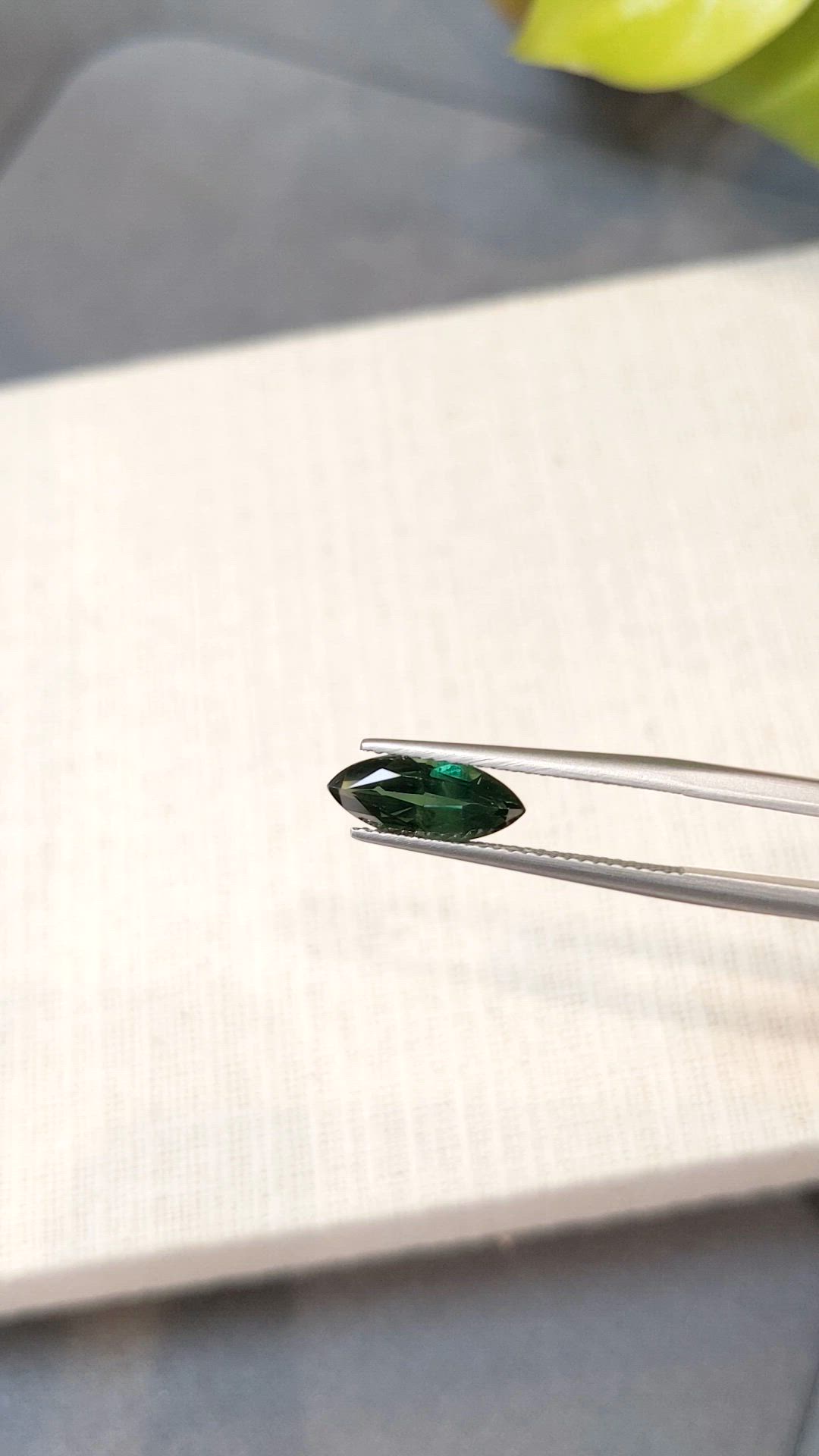 2.02 Ct. Green Sapphire from Australia Size Video