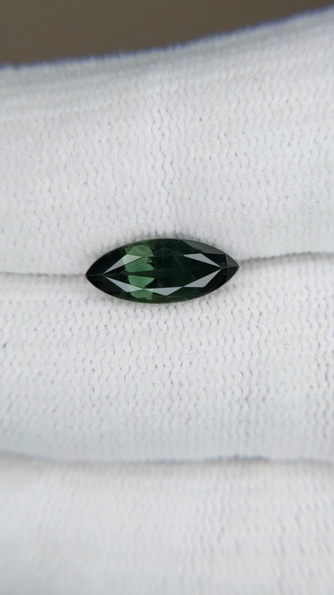 2.02 Ct. Green Sapphire from Australia Size Video