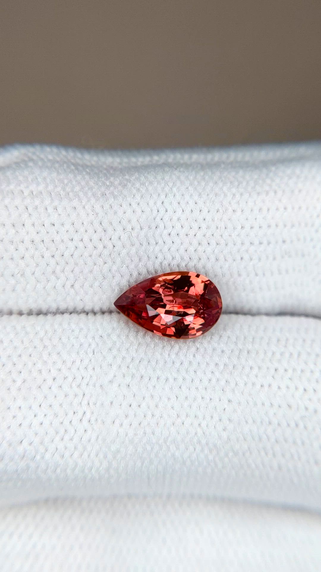 1.92 Ct. Reddish Pink Sapphire from Madagascar Size Video