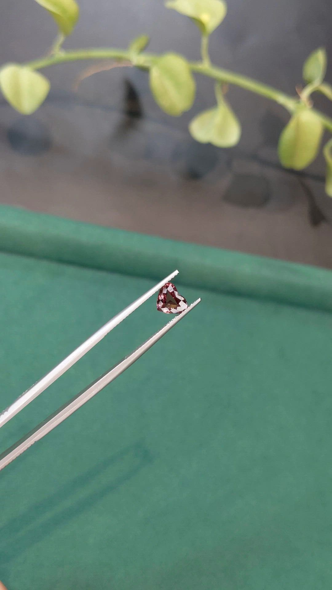 1.05 Ct. Reddish Pink Sapphire from Madagascar Size Video