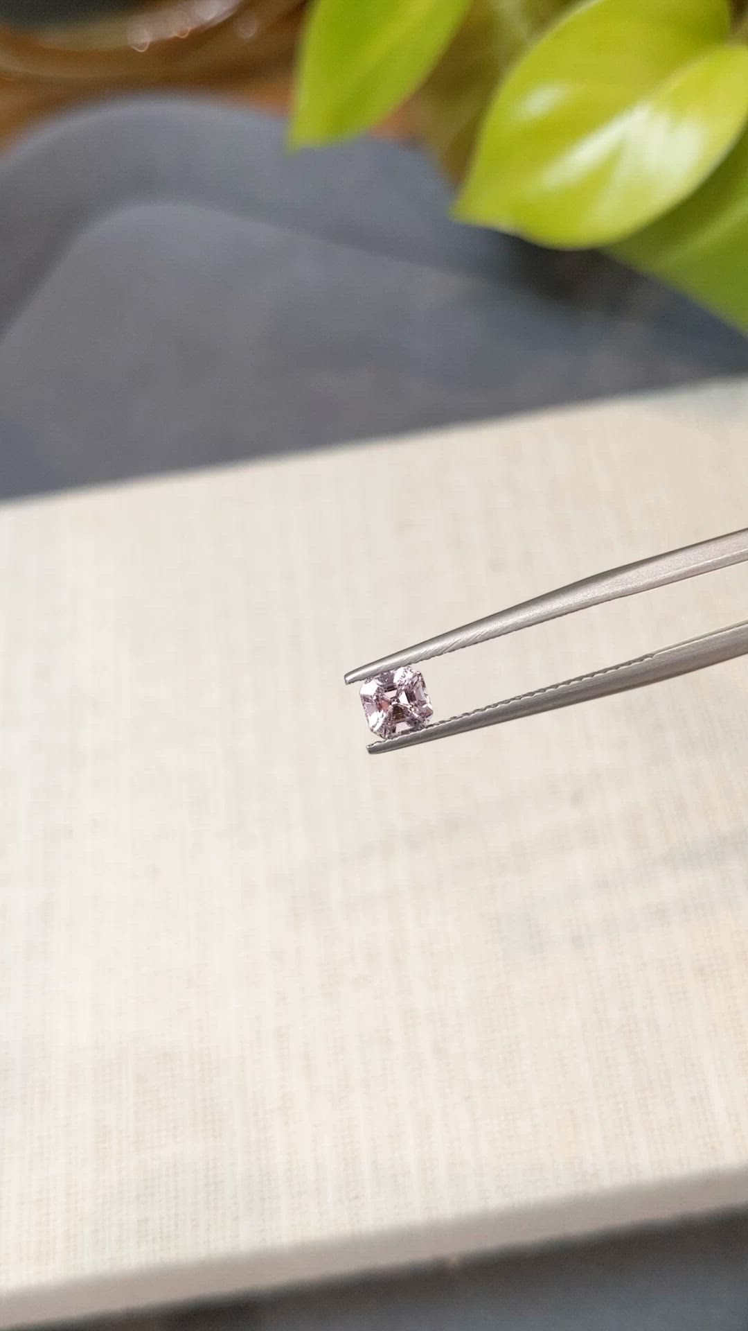 0.75 Ct. Pink Sapphire from Ceylon (Sri Lanka) Size Video