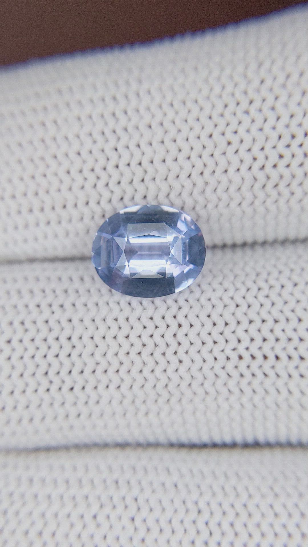2.25 Ct. Blue Sapphire from Ceylon (Sri Lanka) Size Video
