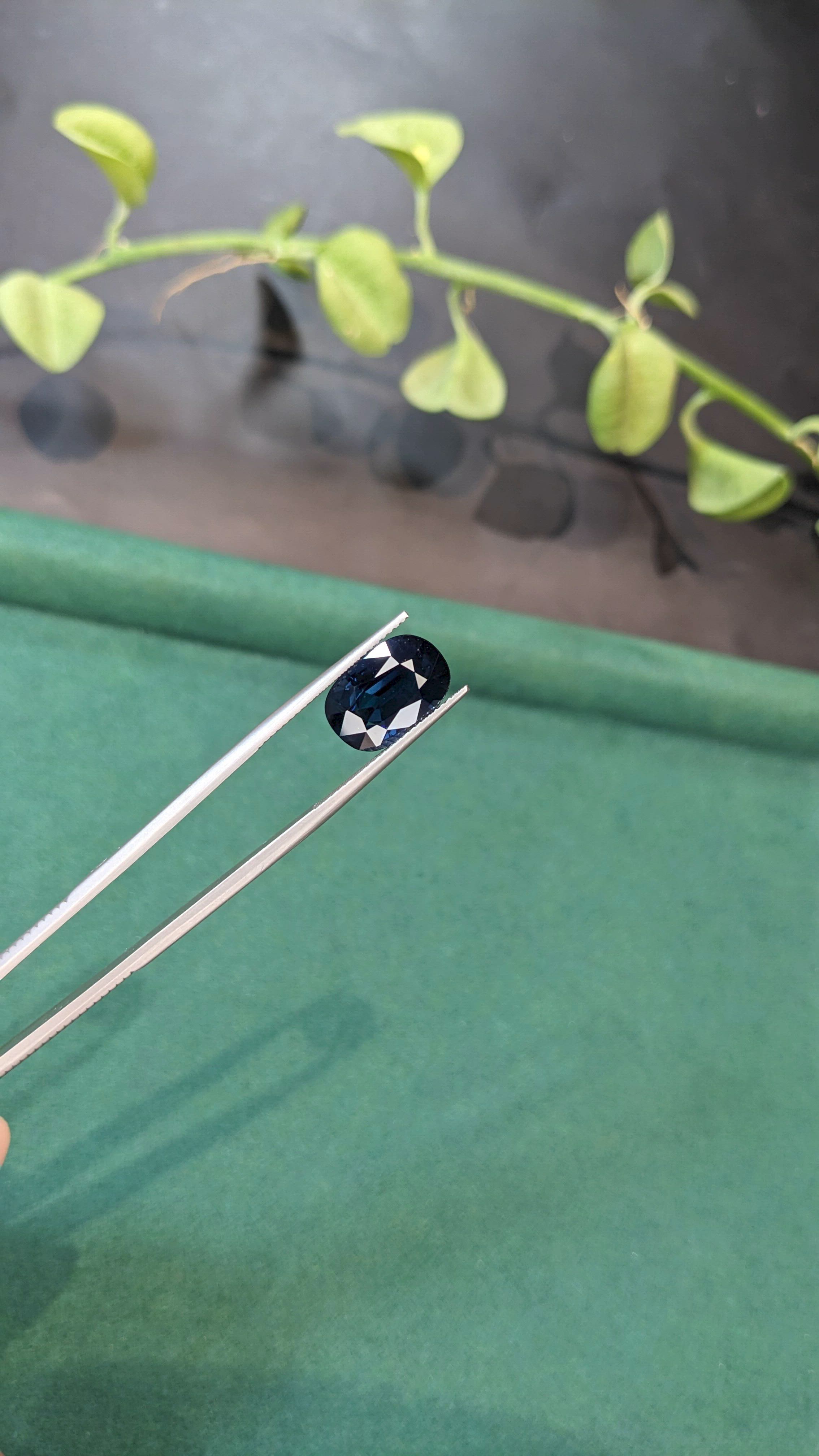 6.54 Ct. Blue Sapphire from Madagascar Size Video