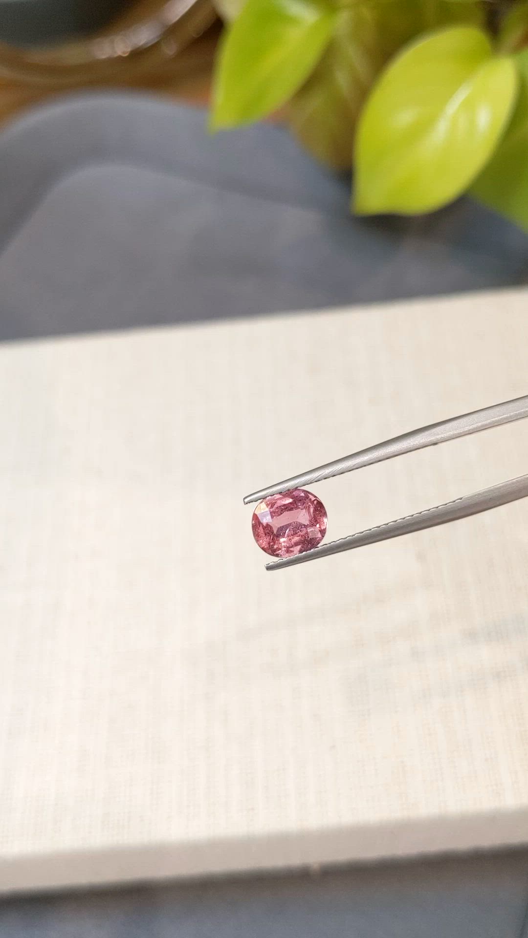 1.65 Ct. Padparadscha Sapphire from Madagascar Size Video