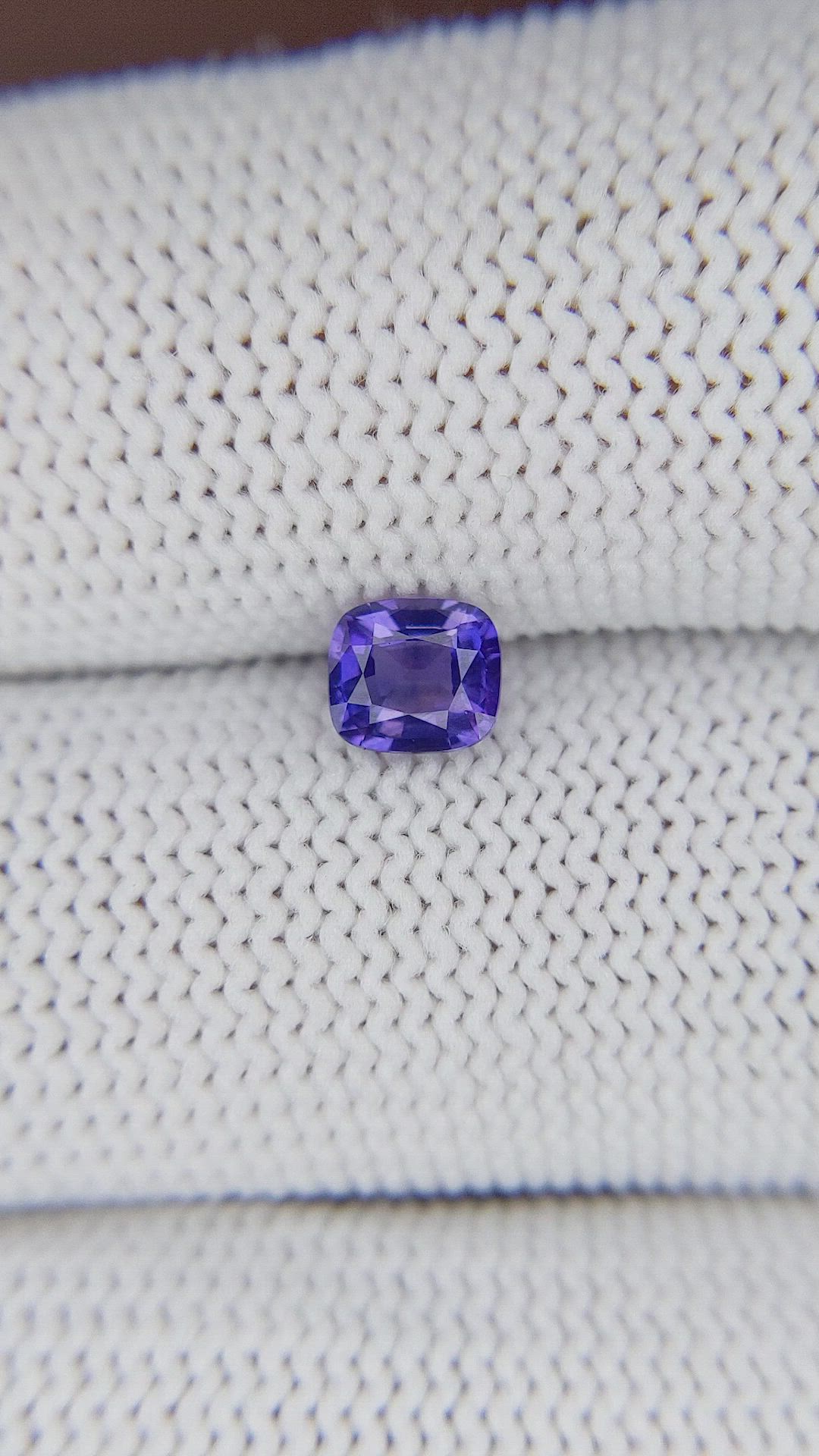 0.64 Ct. Color Change Sapphire from Tanzania Size Video