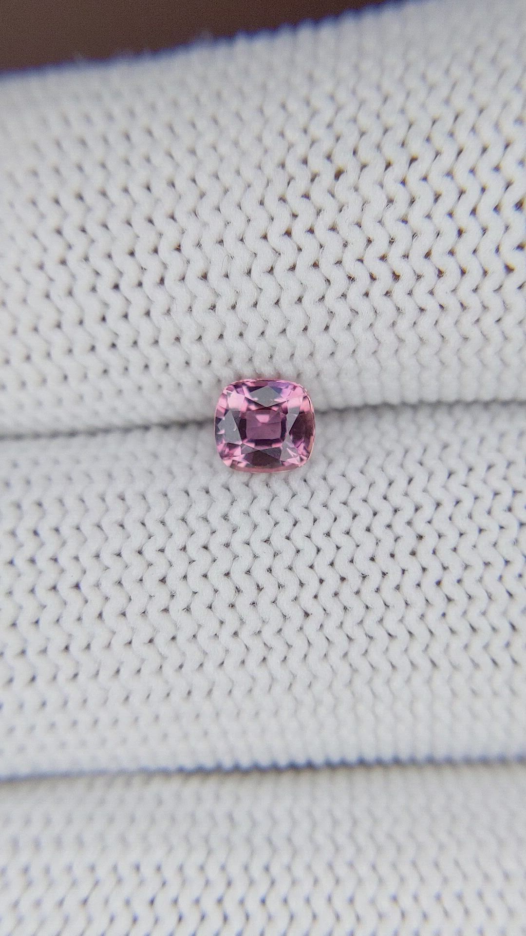 0.52 Ct. Padparadscha Sapphire from Tanzania Size Video