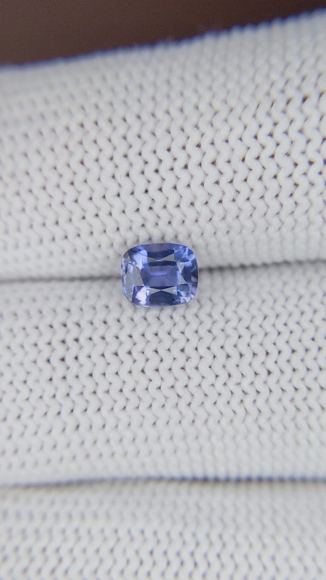 0.86 Ct. Blue Sapphire from Tanzania Size Video