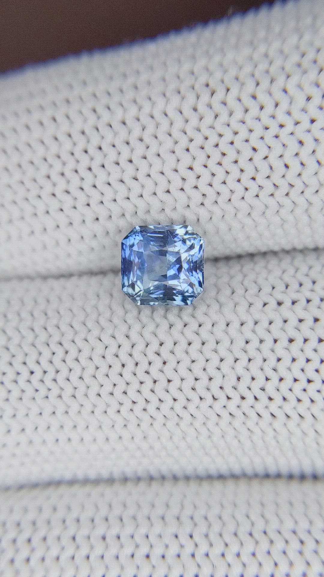 1.63 Ct. Blue Sapphire from Madagascar Size Video