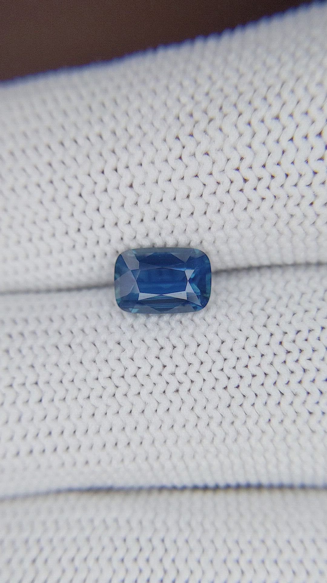 1.28 Ct. Blue Sapphire from Madagascar Size Video