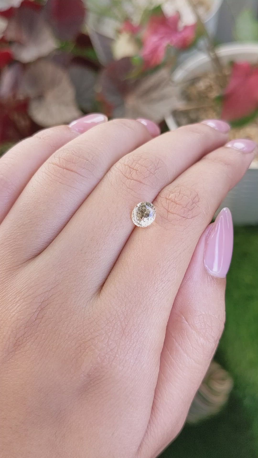 1.90 Ct. Yellow Sapphire from Ceylon (Sri Lanka) Size Video