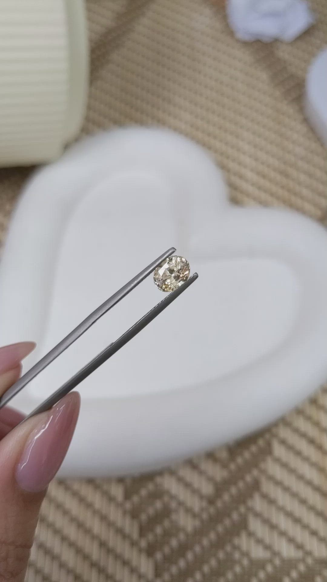 1.55 Ct. Yellow Sapphire from Ceylon (Sri Lanka) Size Video