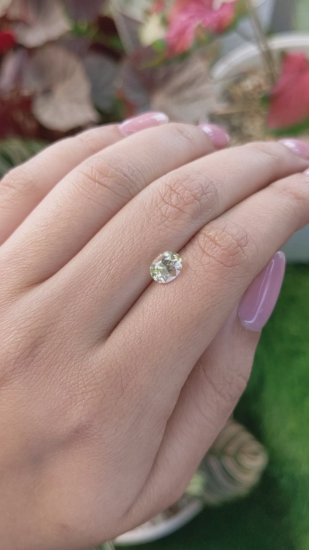 1.53 Ct. Yellow Sapphire from Ceylon (Sri Lanka) Size Video