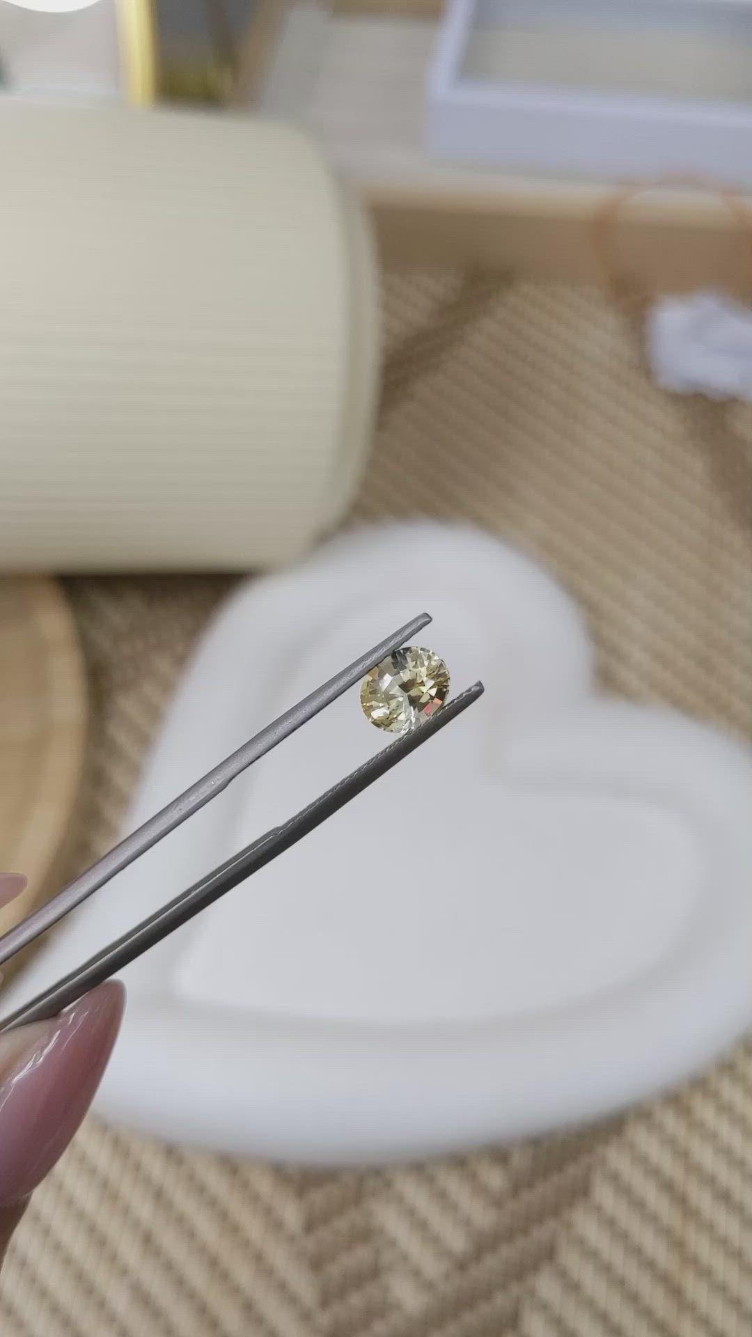 1.53 Ct. Yellow Sapphire from Ceylon (Sri Lanka) Size Video