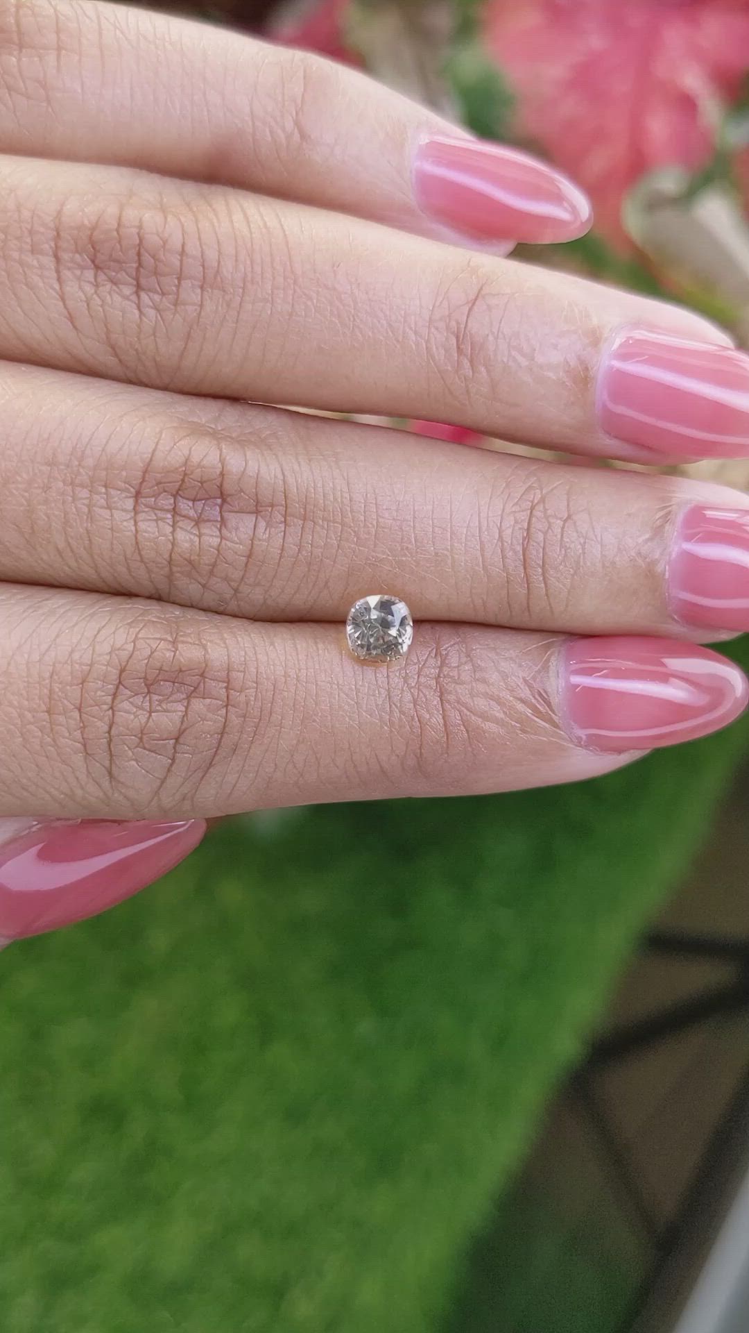 0.96 Ct. Yellow Sapphire from Ceylon (Sri Lanka) Size Video