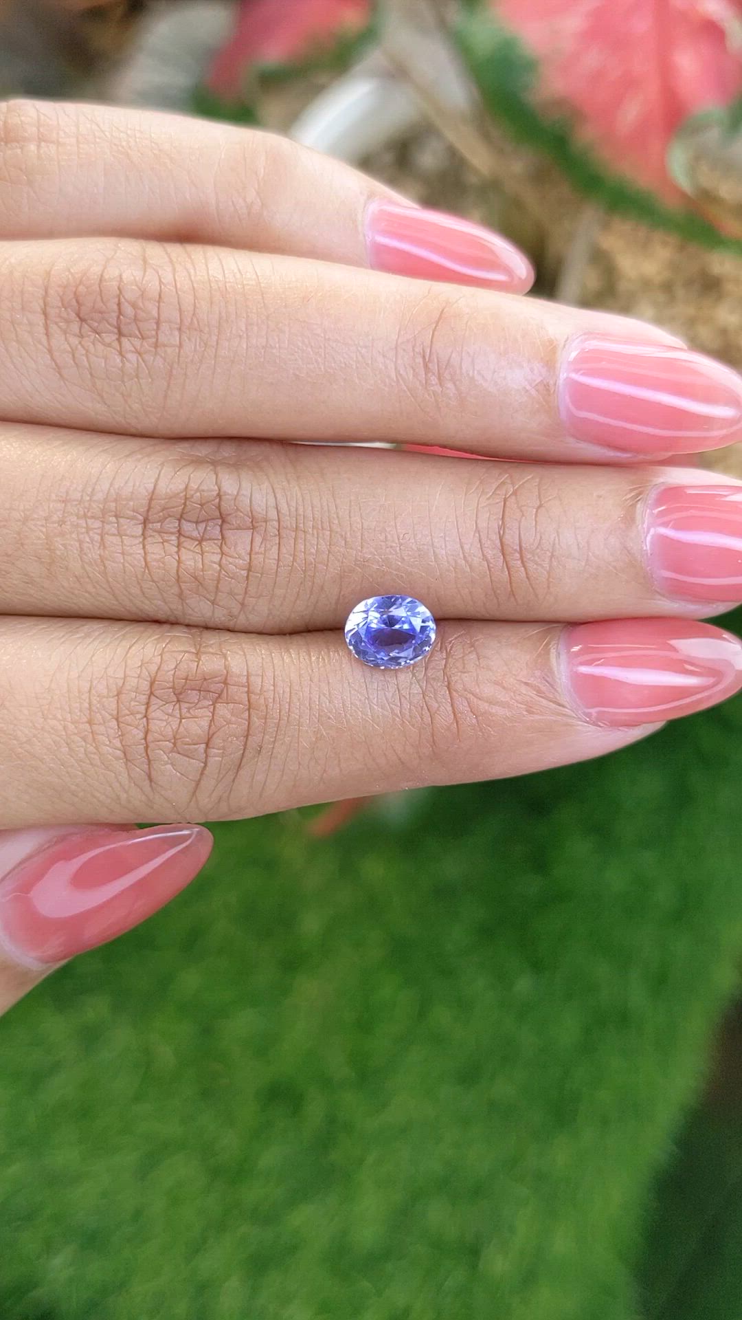 2.01 Ct. Blue Sapphire from Ceylon (Sri Lanka) Size Video